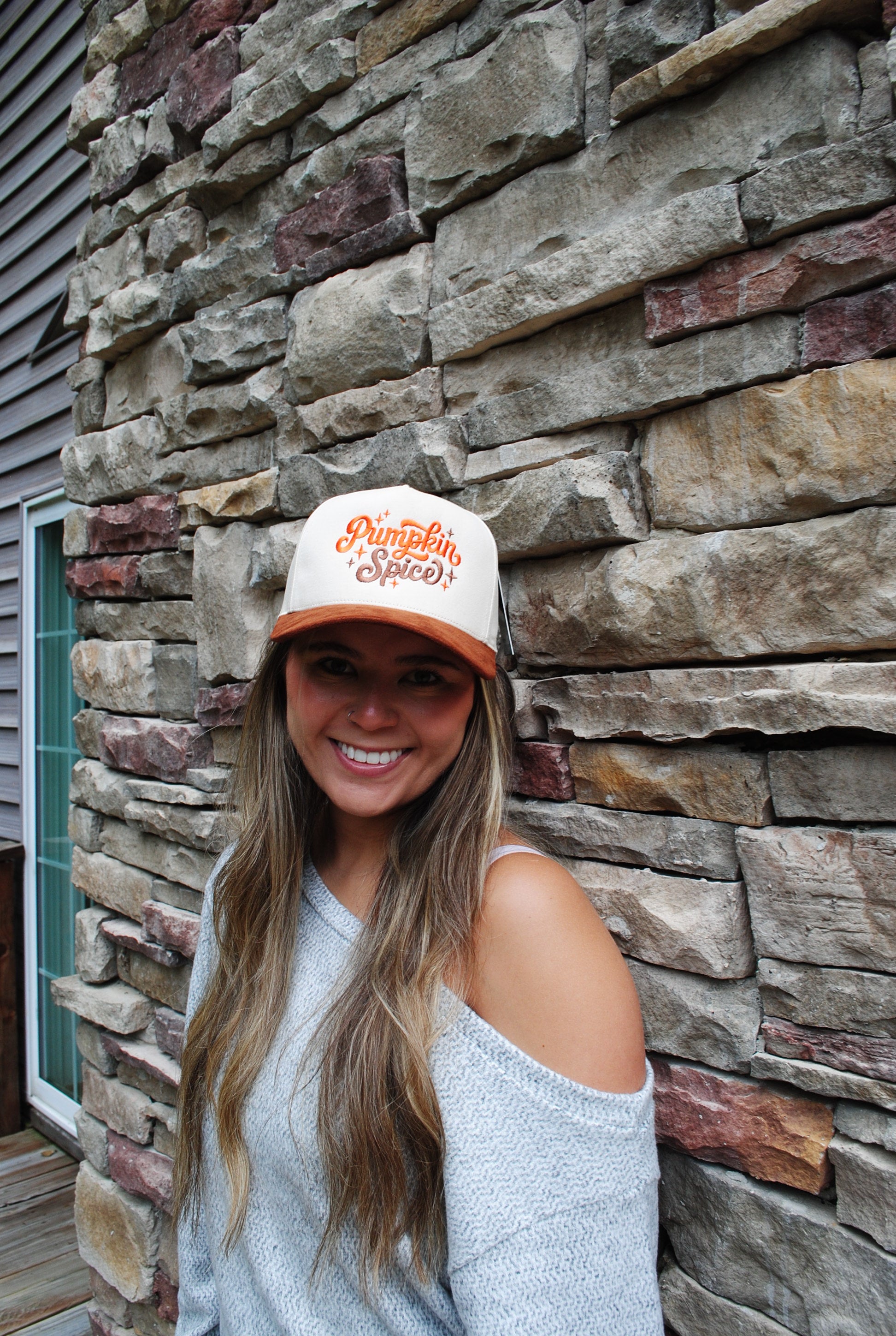PUMPKIN SPICE TRUCKER HAT