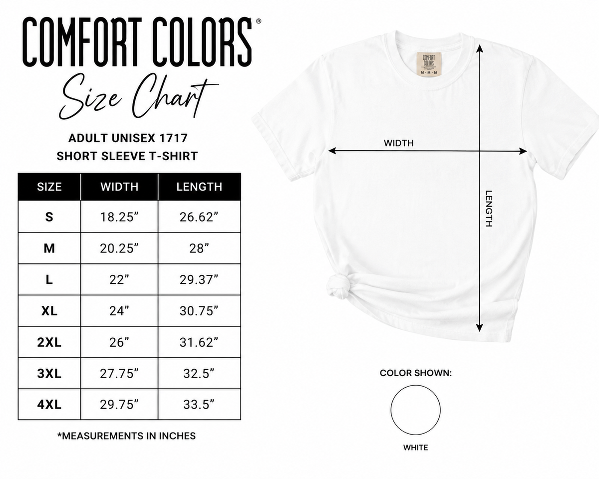 Comfort Color Fall T-Shirt Short Sleeve